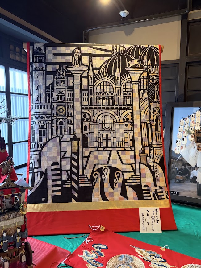 岩戸山旧見送・皆川泰蔵作「ヴェネチア」